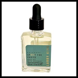 Larry King Spoilt for Choice Hair Oil 1 fl.oz. 30 ml. Travel Size New